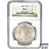 Image 1 : 1881-O Morgan Silver Dollar NGC MS61