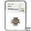 Image 1 : 1865 3CN NGC MS62