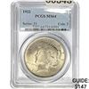 Image 1 : 1922 Peace Dollar PCGS MS64