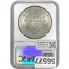 Image 2 : 1986 American Silver Eagle NGC MS69