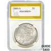 1891-S Morgan Dollar PGA MS63+