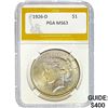 1926-D Peace Dollar PGA MS63