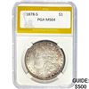 Image 1 : 1878-S Morgan Dollar PGA MS64