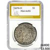 1879-CC Morgan Dollar PGA AU55