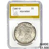 Image 1 : 1887-O Morgan Dollar PGA MS64