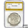 1921-D Morgan Silver Dollar PGA MS65