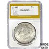 Image 1 : 1885 Morgan Silver Dollar PGA MS65
