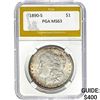 1890-S Morgan Silver Dollar PGA MS63