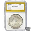 1878-S Morgan Dollar PGA MS64