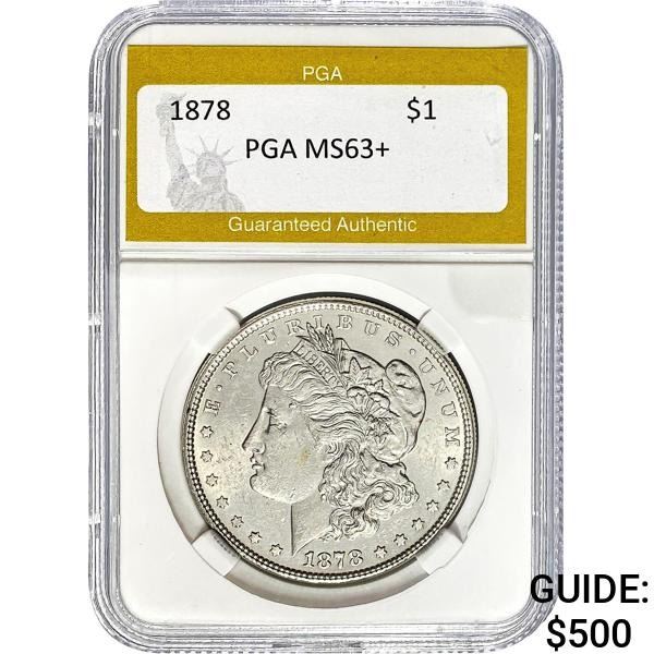 1878 Morgan Dollar PGA MS63+