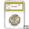 1941 Walking Liberty Half Dollar PGA MS67