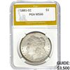 1881-CC Morgan Dollar PGA MS66