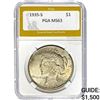 1935-S Peace Dollar PGA MS63