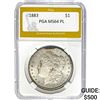 1883 Morgan Silver Dollar PGA MS64 PL