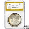 Image 1 : 1878 Morgan Dollar Rev of 1879 PGA MS64