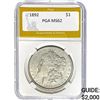 1892 Morgan Silver Dollar PGA MS62