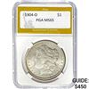 Image 1 : 1904-O Morgan Silver Dollar PGA MS65
