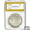 Image 1 : 1896 Morgan Silver Dollar PGA MS64 PL