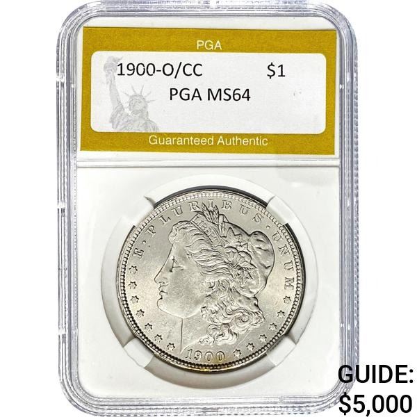 1900-O/CC Morgan Dollar PGA MS64