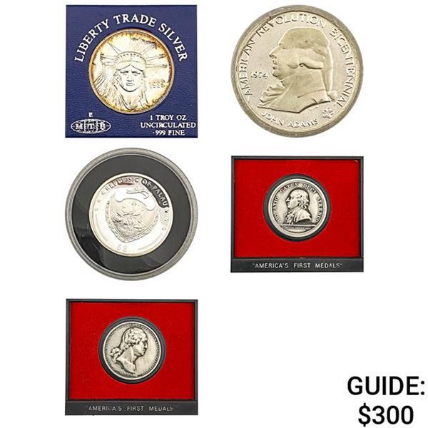 [5 PC] 1776-2014 Assorted U.S.& World COLL. Set