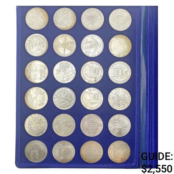 [24 Coin] 1975-1979 Austria 100 Shillings