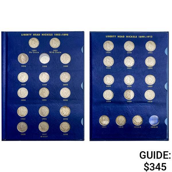 1883-1912 [31] Liberty Nickels w/ Album
