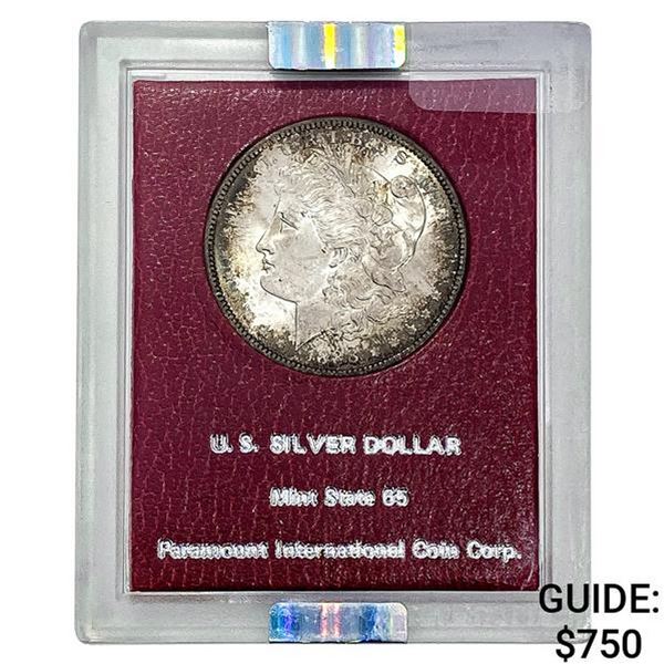 1888 Redfield Morgan Silver Dollar NGC MS64