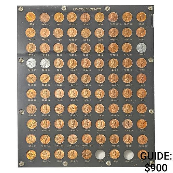 [88]1934-1967 Lincoln Wheat Cents Collection