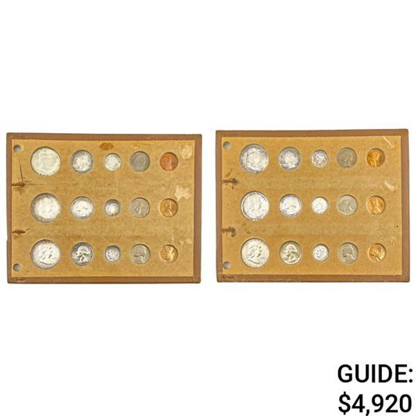 1950-1955 Gem Proof US Proof Set Collection [30 Coins]
