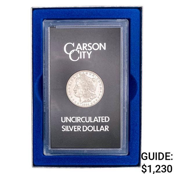 1884-CC Morgan Silver Dollar GSA UNCIRCULATED