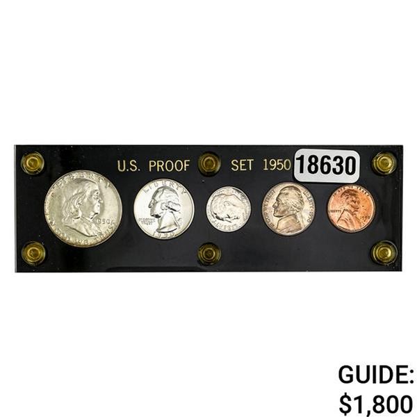 1950 U.S. Proof Set 1C-50C