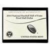 Image 3 : 2014 50C Silver Baseball HOF