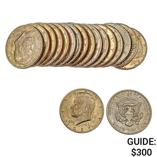 [18]1982-P/D Kennedy Half Dollar BU