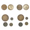 Image 6 : [18] 1839-1986 Varied US Coins 1C - $1