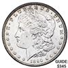 1890-S UNC Morgan Silver Dollar W/ANICS Photo Cert.