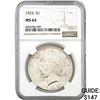 Image 1 : 1923 Peace Dollar NGC MS64