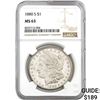 1880-S Morgan Silver Dollar NGC MS63
