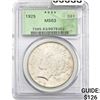 1925 Peace Dollar PCGS MS63