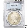 Image 1 : 1924 Peace Dollar PCGS MS64