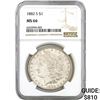 Image 1 : 1882-S Morgan Silver Dollar NGC MS66