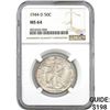 1944-D Walking Liberty Half Dollar NGC M
