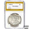 1890-S Morgan Silver Dollar PGA MS63