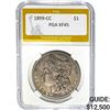 1889-CC Morgan Dollar PGA XF45