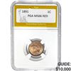 Image 1 : 1891 Indian Head Cent PGA MS66 RED