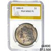 Image 1 : 1886-O Morgan Dollar PGA MS62 PL