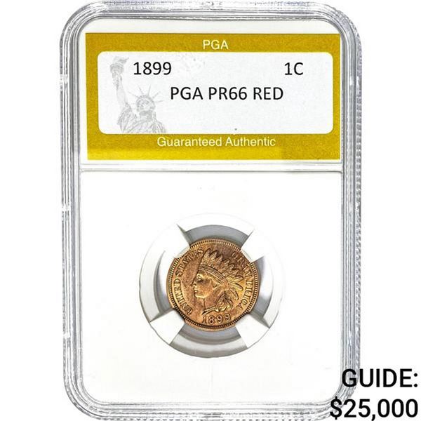 1899 Indian Head Cent PGA PR66 RED
