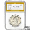 1833 Capped Bust Half Dollar PGA MS63