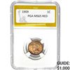 1909 Indian Head Cent PGA MS65 RED