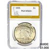1935 Peace Dollar PGA MS64+