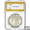 1890 Morgan Silver Dollar PGA MS65+
